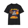 T-Shirt — "Lip Status: Packed" Bald Eagle American Flag Graphic