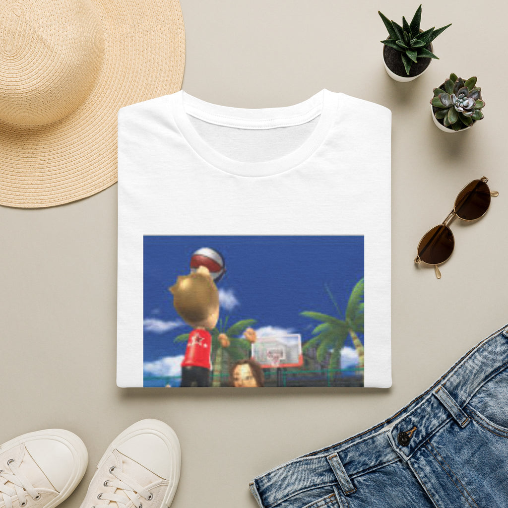 We Ball Basketball T-Shirt — Retro Cartoon Court Graphic Tee