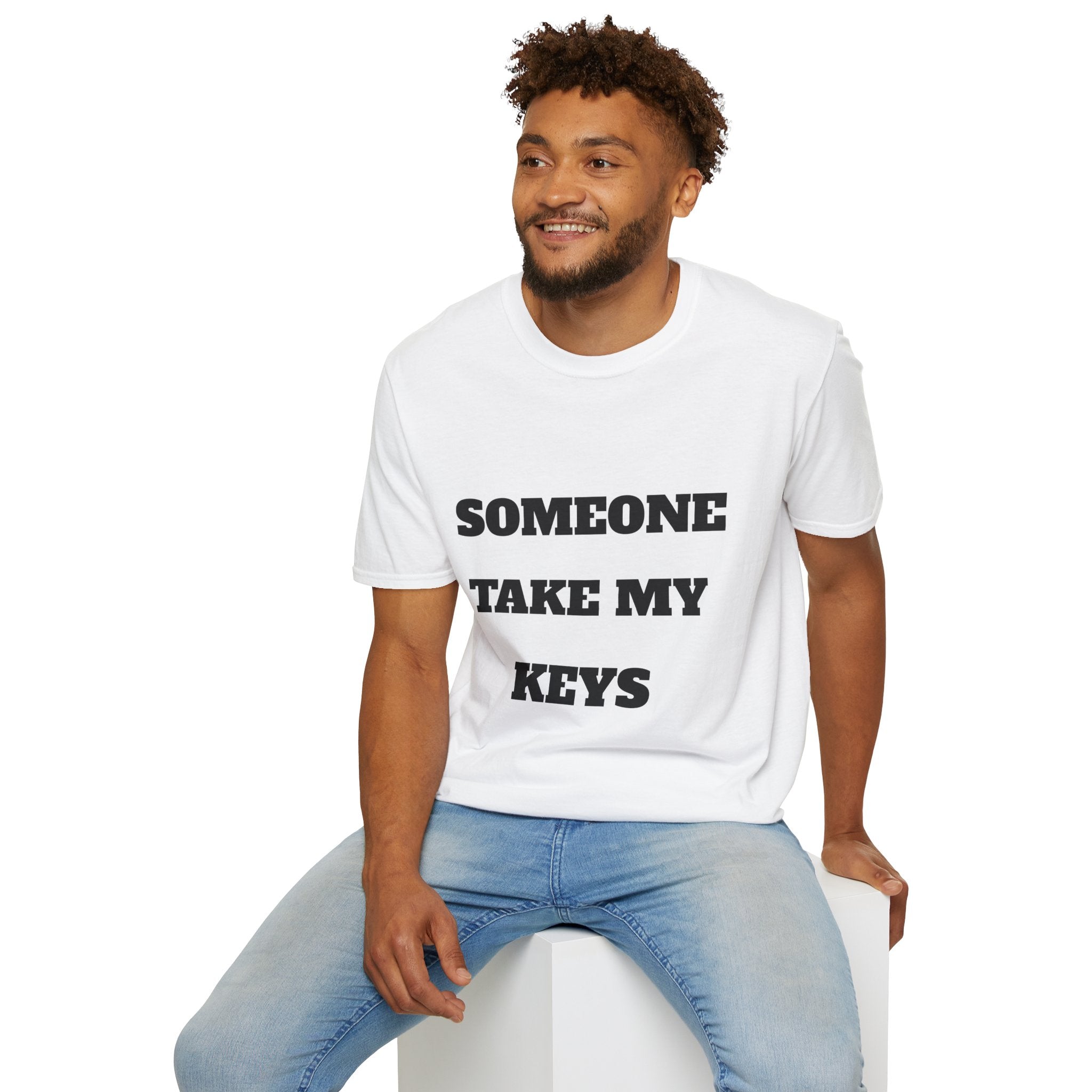 Someone Take My Keys T-Shirt — Funny Relatable Graphic Tee